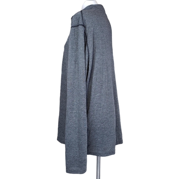Under Armour | 3/4 Zip Charcoal Gray Athletic Heat Gear Pullover Men's 2XL - Picture 4 of 6